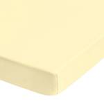 Drap-housse pour lit boxspring Jersey élastique - Crème - 90-100 x 190-220 cm