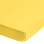 Coprimaterasso per letti boxspring Topper in jersey elastico - Giallo - 180-200 x 200-220 cm