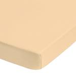 Jersey-Elastic-Boxspring Spannbetttuch Topper - Hellbraun - 140-160 x 200-220 cm