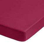 Jersey-Elastic-Boxspring Spannbetttuch Topper - Magenta - 140-160 x 200-220 cm