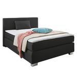 Letto boxspring Evita Nero - 140 x 200cm