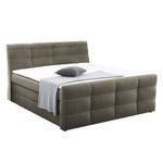 Boxspringbett Lulea Webstoff - Cappuccino