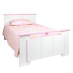 Set de chambre Biotiful 4 éléments blanc et rose