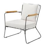 Fauteuil Wardle II Blanc / Noir