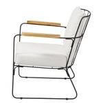 Fauteuil Wardle II Blanc / Noir