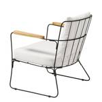 Fauteuil Wardle II Blanc / Noir