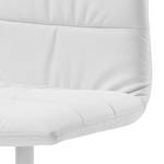 Chaises capitonnées Blois I (lot de 2) Imitation cuir - Blanc