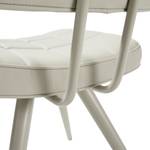 Lot de 2 chaises capitonnées Mimizan II Imitation cuir - Beige