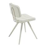 Lot de 2 chaises capitonnées Mimizan II Imitation cuir - Beige