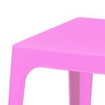 Table d'enfant Julieta Matériau synthétique - Rose foncé