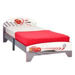 Juniorbed Cars2 Grijs - Plaatmateriaal - 96 x 65 x 192 cm