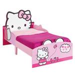 Juniorbett Hello Kitty Pink - Holzwerkstoff - 77 x 71 x 143 cm