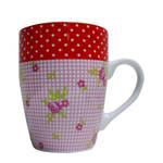 Tasses à café Calvina (lot de 2) Porcelaine multicolore