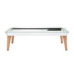 Table basse Heaven et Earth Verre - Bois/Imitation - 140 x 40 x 70 cm