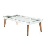 Table basse Heaven et Earth Verre - Bois/Imitation - 140 x 40 x 70 cm