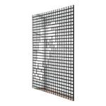 Spiegel Cube Fever Silber - Glas - 180 x 135 x 7 cm