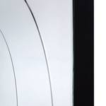 Spiegel Swirl Silber - Glas - 138 x 120 x 8 cm