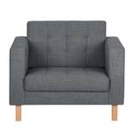 Fauteuil Grums II Tissu - Anthracite