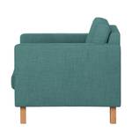 Fauteuil Grums II Tissu - Bleu pétrole