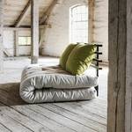 Slaapbank Shin Sano futon beige/groen - matras 4 lagen katoen en 4cm schuimstof