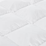 Daunenbett-Set Smood cozy (2-teilig) Daunen / Federn - Weiß - 155 x 220 cm + Kissen 80 x 80 cm