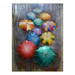 Bild Regenschirme Multicolor - Metall - 75 x 100 x 7 cm