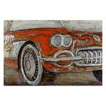 Afbeelding Used Car Rood - Wit - Metaal - 120 x 80 x 7 cm