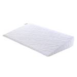 Coussin en forme de coin 35x70 cm Tissu - Blanc