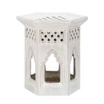 Tabouret en céramique Marocain Crème