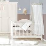 Letto per bambini Karlotta Legno di pino massello/ Bianco Shabby - White Washed