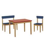 Ensemble de table et chaises pour enfant Bleu / Rouge