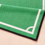 Tapis Fußballfeld Fibres synthétiques - Vert - 100 x 140 cm