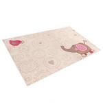 Tapis pour enfant Happy Zoo Elephant 70 x 140 cm