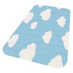 Tapis Ninos III Bleu pastel / Blanc