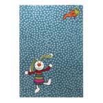 Kinderteppich Rainbow Rabbit Blau - 200 x 290 cm