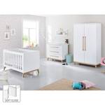 Babykamerset Riva Kids (3-delig) wit/eikenhout