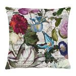Coussin Country Home III Vert / Blanc - 58 x 58 cm