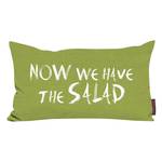 Coussin Denglish Salad Tissu - Vert kiwi