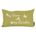 Coussin Garden Garden Tissu - Vert