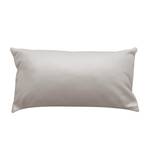 Coussin Houston Cuir véritable Cuir véritable Neka : Gris clair