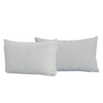 Coussin Houston Tissu Tissu Anda II : Argenté