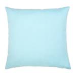 Coussin Juno Coton mélangé - Turquoise - 50 x 50 cm