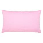 Coussin Juno Coton mélangé - Rose - 50 x 30 cm