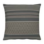 Coussin Lexter Tissu - Anthracite / Gris minéral - 48 x 48 cm