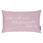 Coussin Liebe Tissu - Rose