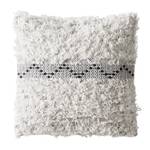 Coussin Nariz Coton - Blanc / Noir