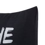 Coussin New Black Noir - Textile - 50 x 30 cm