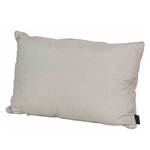 Coussin Panama II Tissu - Gris clair / Saumon