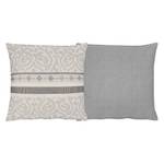 Kissen Prato I (2er-Set) Grau - Textil