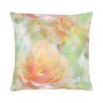 Coussin Springtime III Vert / Orange - 48 x 48 cm